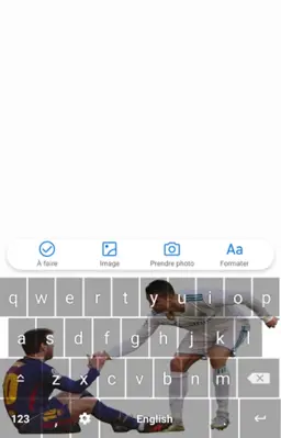 Cristiano Ronaldo keyboard android App screenshot 0