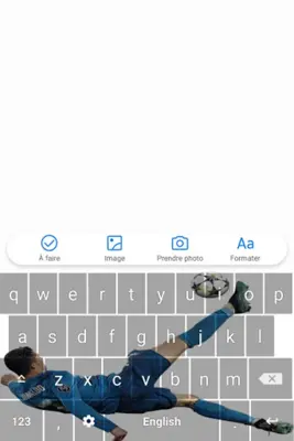 Cristiano Ronaldo keyboard android App screenshot 1