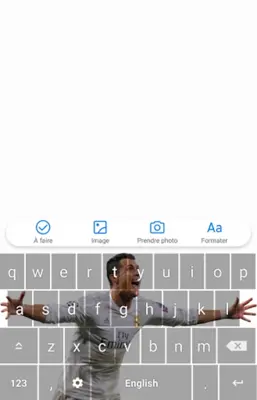 Cristiano Ronaldo keyboard android App screenshot 4